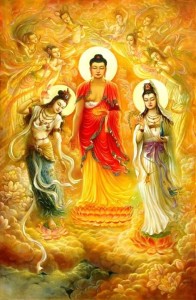 boeddha en kwan yin